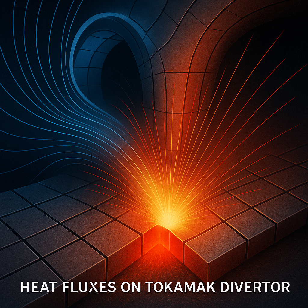 Heat loads on tokamak divertors